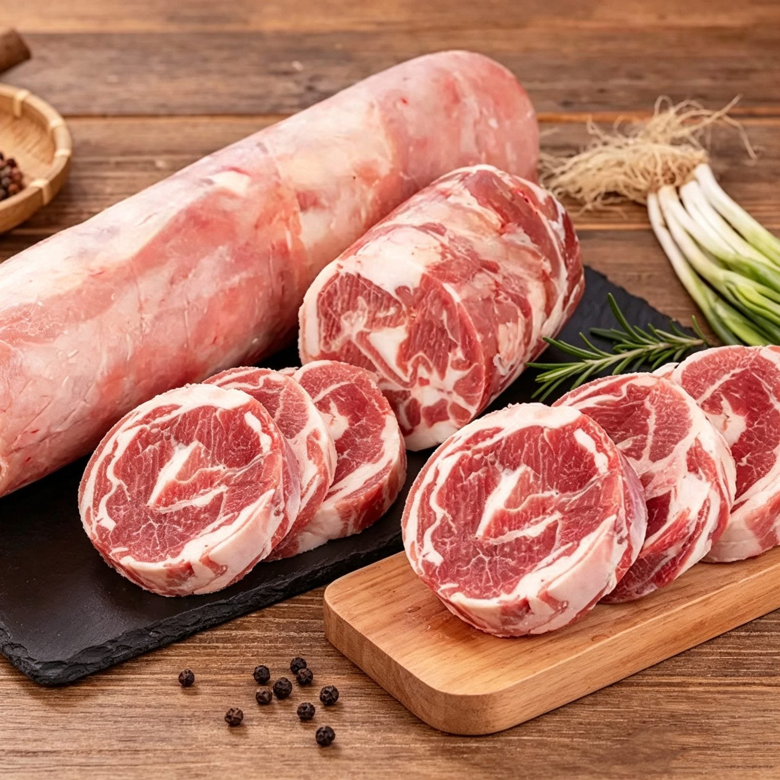 Frozen Lamb Meat Log Roll